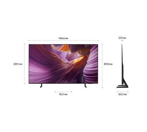 Телевизор OLED 65" SAMSUNG QE65S85FAEXRU