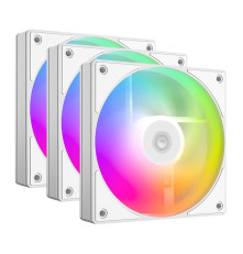 Вентилятор для корпуса ID-Cooling AS-120-ARGB-W TRIO, белый (комплект 3 шт.)