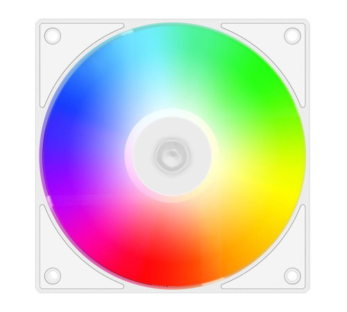 Вентилятор для корпуса ID-Cooling AS-120-ARGB-W TRIO, белый (комплект 3 шт.)