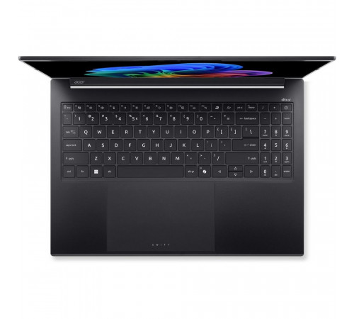 Ноутбук Acer Swift Go 16 SFG16-74-568D, Intel Core Ultra 5 226V/16Gb/SSD1Tb/16"/OLED/WUXGA+/2048x1280/120Hz/NoOS/черный