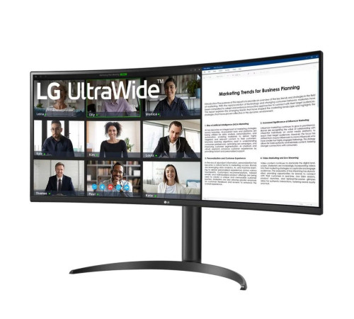 Монитор LG 34WR55QK-B (34")