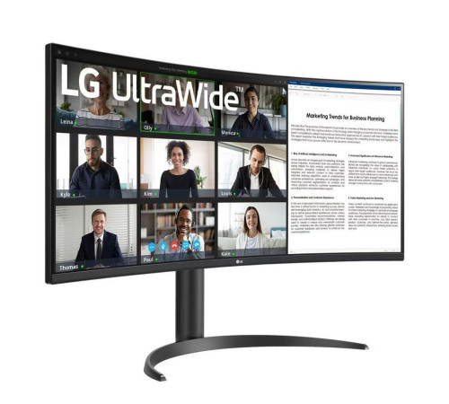 Монитор LG 34WR55QK-B (34")