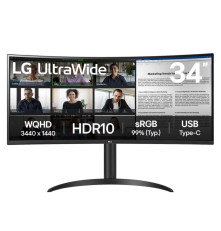 Монитор LG 34WR55QK-B (34")