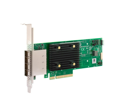 HBA-адаптер Broadcom 9500-16e SGL (05-50075-00/03-50075-00003)