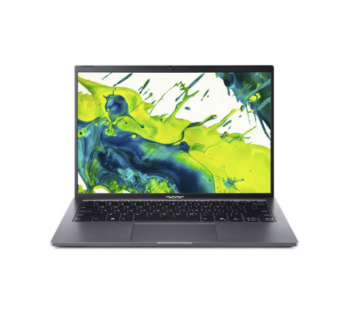 Ноутбук Acer Aspire Go 14 AG14-71M-72H5 Intel Core Ultra 7 155H/16Gb/SSD512Gb/14"/IPS/WUXGA/1920x1200/60Hz/NoOS/серебристый