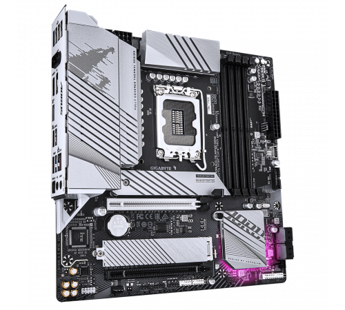 Материнская плата Gigabyte B760M AORUS ELITE WIFI6E GEN5 (LGA1700)