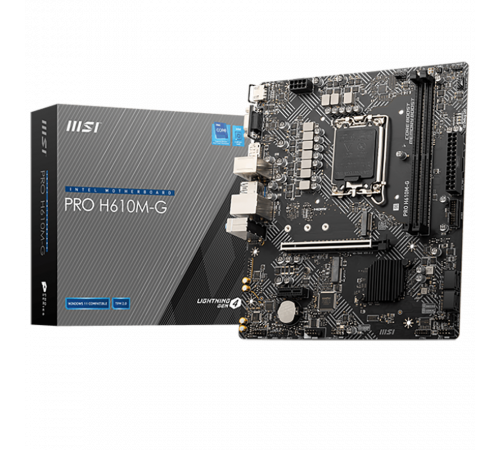 Материнская плата MSI PRO H610M-G (LGA1700)