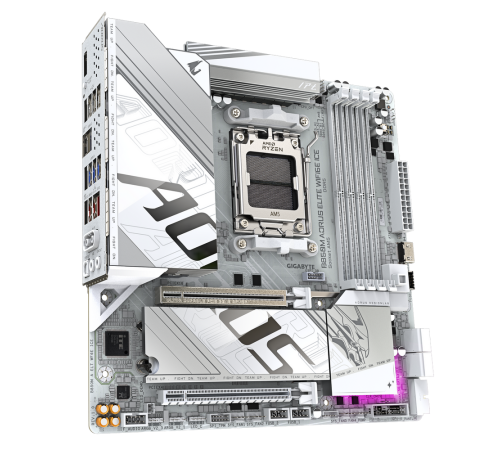 Материнская плата Gigabyte B850M AORUS ELITE WIFI6E ICE (AM5)