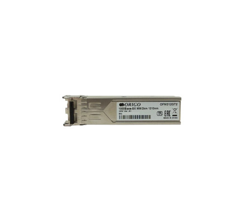 Трансивер ORIGO OFM312GT2/A1A, SFP, 1000Base-SX, 1310 нм, многомод, до 2 км
