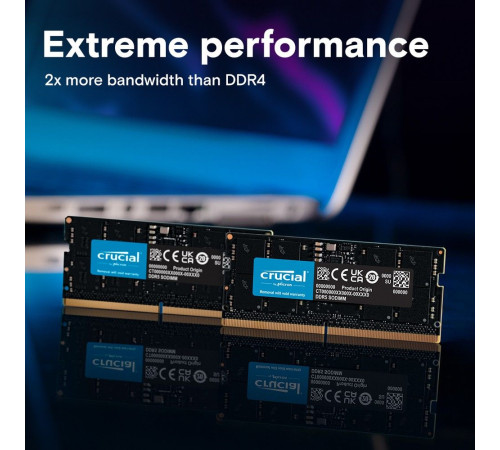 Модуль памяти  OEM 16GB Crucial DDR5 5600 SO DIMM Classic Non-ECC, CL46, 1.1V, RTL
