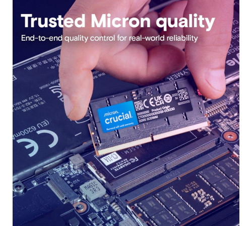 Модуль памяти  OEM 16GB Crucial DDR5 5600 SO DIMM Classic Non-ECC, CL46, 1.1V, RTL