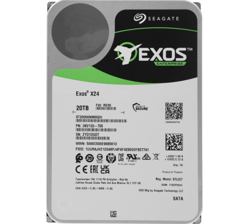 Жесткий диск 20TB Seagate Exos X24 ST20000NM002H