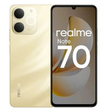 Смартфон Realme Note 70 6+128GB, золотистый