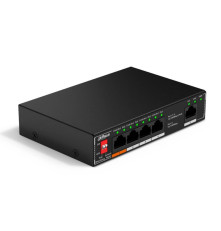 Коммутатор Dahua DH-SF1005P, черный
