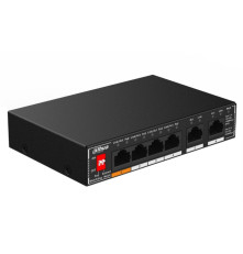 Коммутатор Dahua DH-SG1006P, черный