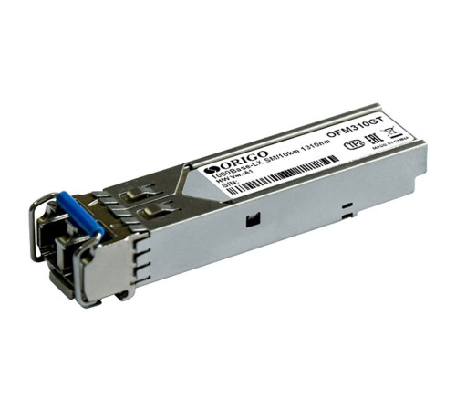 Трансивер ORIGO OFM310GT/A1A, SFP, 1000Base-LX, 1310нм, одномодовый, до 10 км