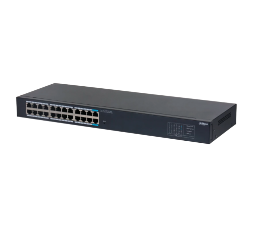 Коммутатор Dahua 16-port Gigabit RJ45 Non-PoE Switch, Metal case