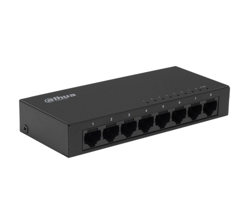 Коммутатор Dahua DH-PFS3008-8GT, черный