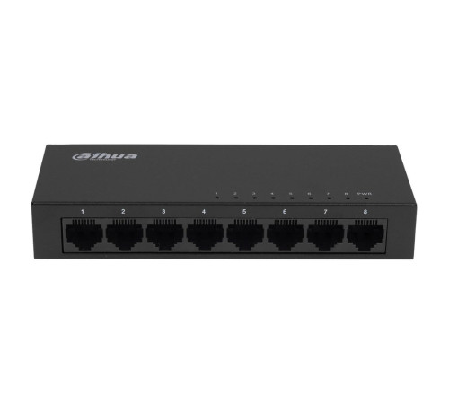 Коммутатор Dahua DH-PFS3008-8GT, черный