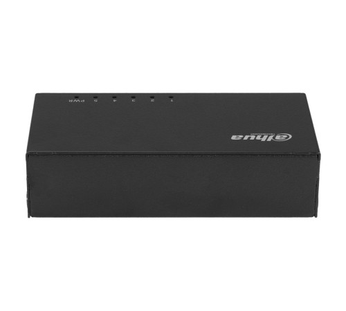 Коммутатор Dahua DH-PFS3005-5ET, черный