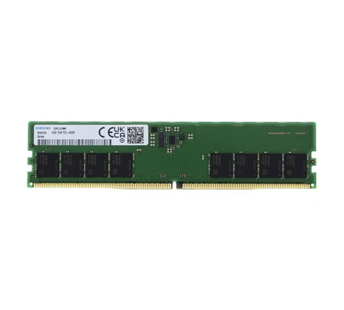 Модуль памяти 16GB Samsung DDR5 5600 UDIMM  Desktop Non-ECC,CL46, 1.1V, 1Rx8, Bulk