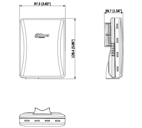 Точка доступа Wi-Fi Dahua Беспроводной мост