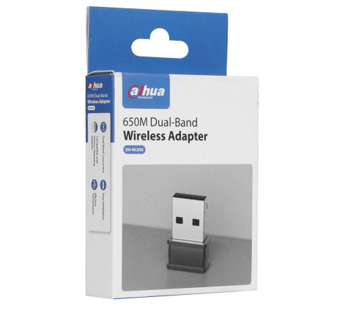 Адаптер Wi-Fi внешний Dahua DH-NC650, черный