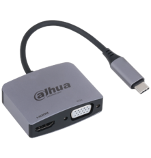 Адаптер Dahua DH-TC32, USB 3.1 Type-C/HDMI/VGA