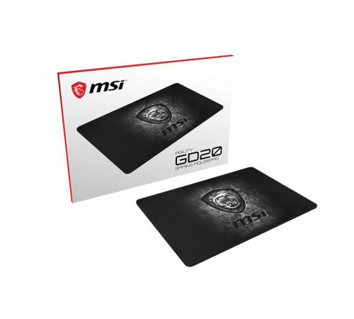 Коврик для мыши игровой MSI AGILITY GD20, черный