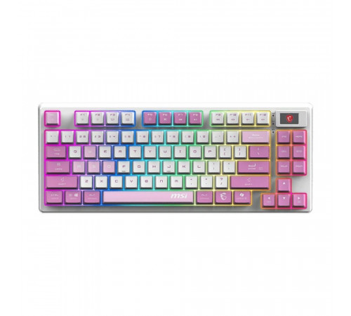 Клавиатура MSI FORGE GK600 TKL W VIOLET RU (S11-43RUQ01-HH9)