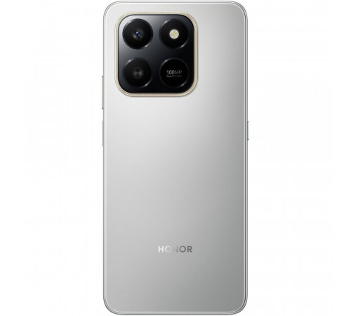Смартфон HONOR X7d 6+128Gb серебряный (5109BXJR)