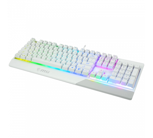 Клавиатура проводная игровая MSI VIGOR GK30, белый