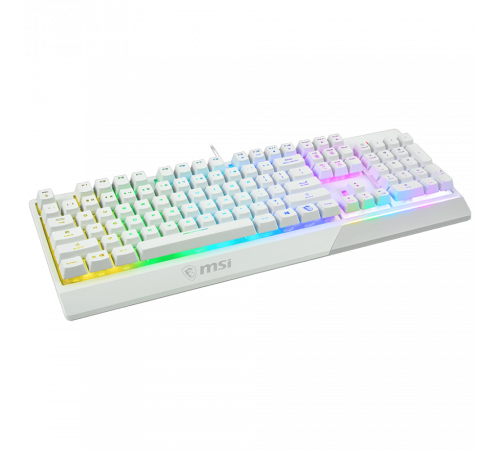 Клавиатура проводная игровая MSI VIGOR GK30, белый
