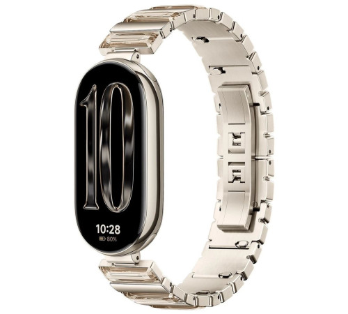 Фитнес-браслет Xiaomi Smart Band 10 Glimmer Edition, золотистый