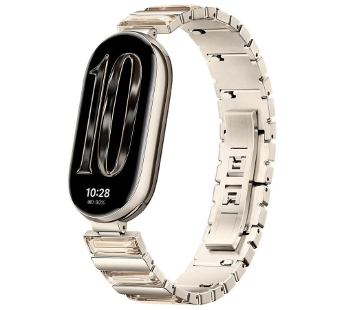 Фитнес-браслет Xiaomi Smart Band 10 Glimmer Edition, золотистый