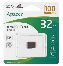 Карта памяти microSDXC 32GB Apacer R100 Class 10 UHS-I U1, без адаптера