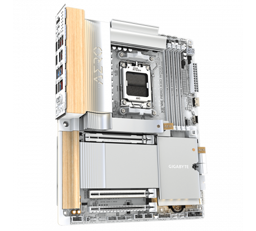 Материнская плата Gigabyte X870E AERO X3D WOOD (AM5)