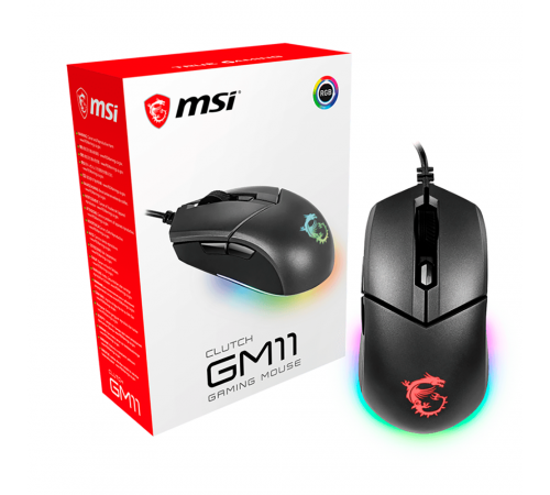 Мышь MSI CLUTCH GM11 (S12-0402030-CLA)