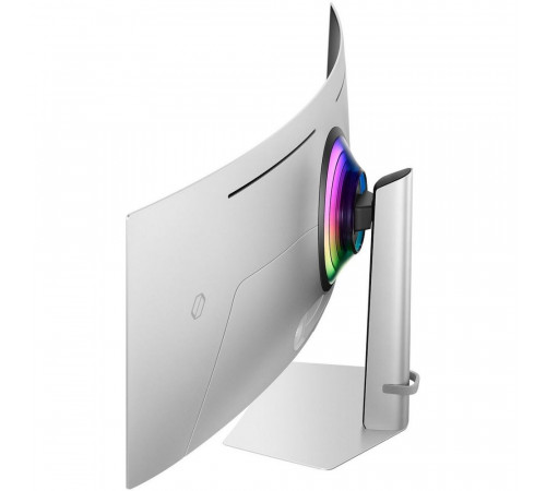 Монитор 49" Samsung Odyssey OLED G9 G93SD S49DG932SI Silver DQHD (5120x1440), OLED, 240Hz, HDMI+Micro HDMI+DP, curved