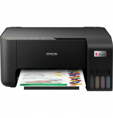 МФУ струйное Epson EcoTank L3250, A4, цветная печать, 15 стр/мин, 5760x1440 dpi, USB/WiFi/СНПЧ, чёрный корпус (C11CJ67418)