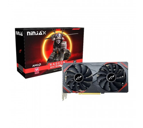 Видеокарта Ninja RX7600 8GB, GDDR6/128-bit