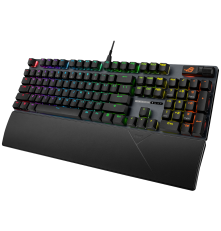 Клавиатура проводная игровая ASUS XA14 ROG STRIX SCOPE II X NX Snow V2, USB, черный