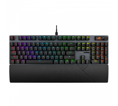 Клавиатура проводная игровая ASUS XA14 ROG STRIX SCOPE II X NX Snow V2, USB, черный