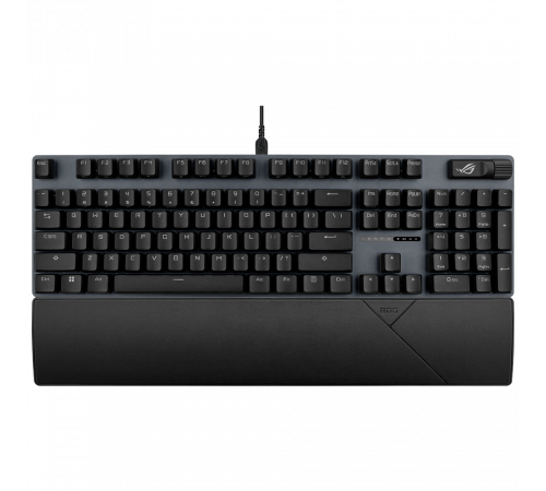 Клавиатура проводная игровая ASUS XA14 ROG STRIX SCOPE II X NX Snow V2, USB, черный