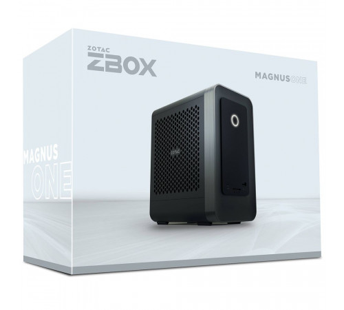 Платформа системного блока с ЦПУ Zotac MAGNUS ONE EU27507TC NVIDIA RTX5070Ti 16GB, Intel Core Ultra 7 265, 1x16GB DDR5 SODIMM, 1TB M.2 NVMe SSD, 1x2.5" SATAIII drive bay, 1xThunderbolt 4, 1xType-C 4xUSB3.2, 3xUSB3.0, 3xDP, 2xHDMI, 5GbLAN 1GbLAN, WIFI