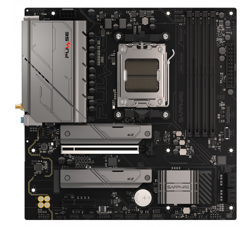 Материнская плата Sapphire B850M PULSE WIFI (AM5)