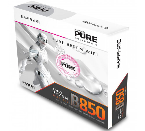 Материнская плата Sapphire B850M PURE WIFI (AM5)