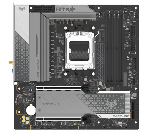 Материнская плата Sapphire B850M NITRO+ WIFI (AM5)