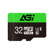 Карта памяти microSDHC 32GB AGI Choice TF138 AGI032GU1TF138-R2 Class 10 U1, с адаптером