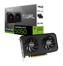 Видеокарта ASUS RTX5050 DUAL OC 8GB, GDDR6/128-bit